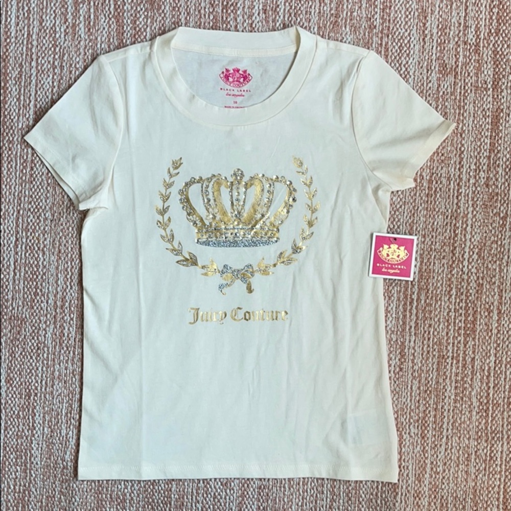 NWT JUICY COUTURE Crown Tee